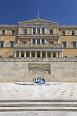 The Greek parliament at Athens