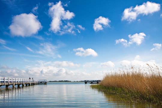 Am Bodden bei Wiek (Fischland-Dar&szlig;)
