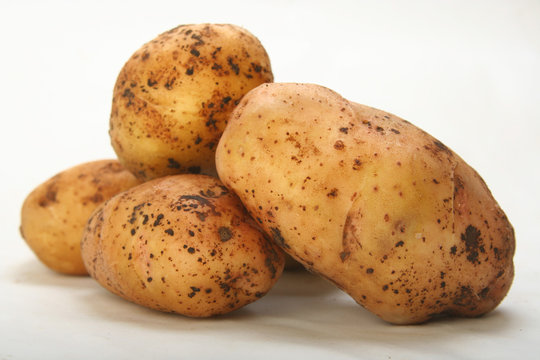 crude potatoes
