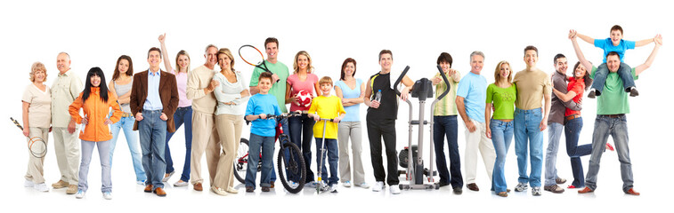 Fototapeta premium Happy people