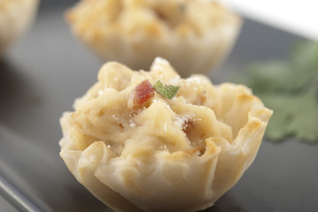 Elegant bean appetizer