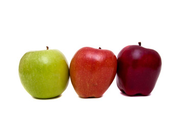 Colorful apples