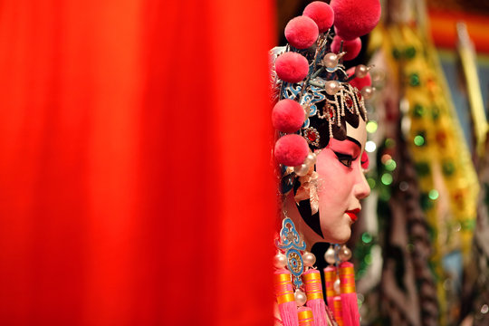 cantonese opera dummy with text space