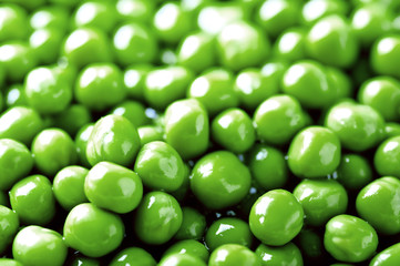 background of green peas