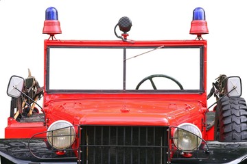 Old fasion fire car © pioregur