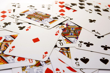 poker card background