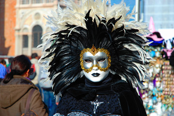 Obraz na płótnie Canvas Maschera di Venezia Carnevale 2010