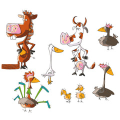 Les animaux de la ferme