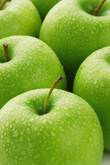 Background from apples