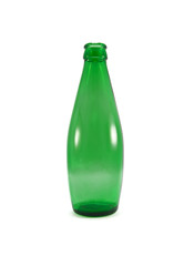 green glass bottle