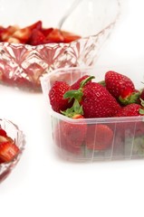 punnet of strawberries