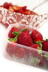 punnet of strawberries