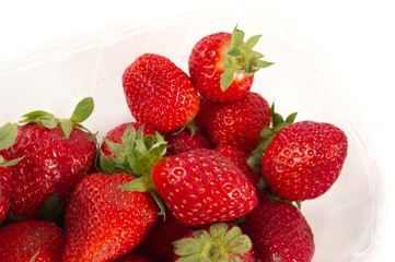 punnet of strawberries