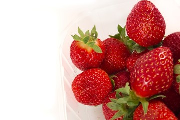 punnet of strawberries