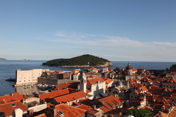 Fototapeta premium Dubrovnik - an old city on the Adriatic Sea