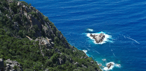 Corsica west coast (near Porto).