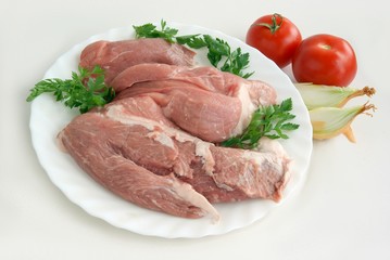 pork scapular meat