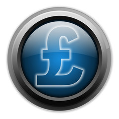 Obraz premium Dark and Glowing Button 