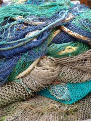 Fototapeta premium Fischernetze