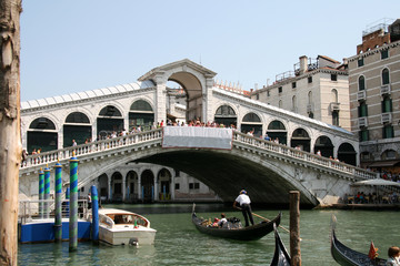 Fototapeta na wymiar Wenecja - Most Rialto