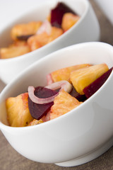 Rote Beete Ananas Salat