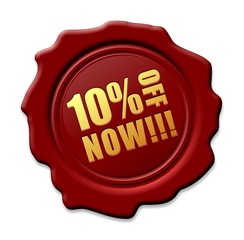 10% off seal