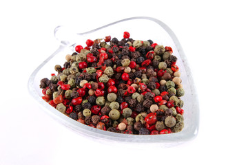 dry hot colored pepper