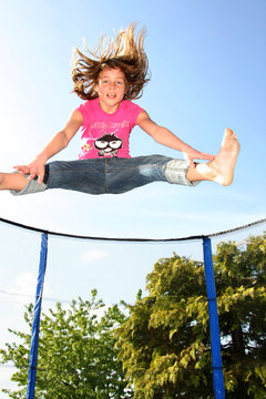 Jumping Girl