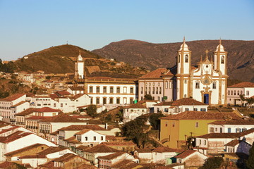 Fototapeta na wymiar Kościół Matki Bożej z Góry Karmel w Ouro Preto