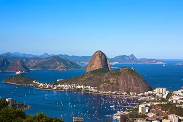 Poster botafogo and the sugar loaf mountain © snaptitude