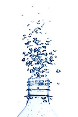 bottle with water