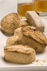 Spanish cuisine. Crumble cakes.
