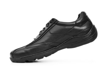 Male shoes isolated on the white background