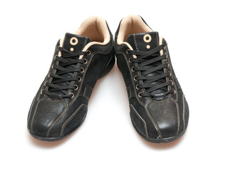 black shoes