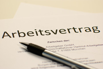 Arbeitsvertrag