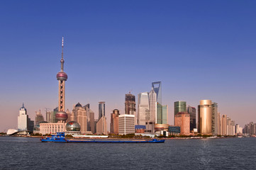 Naklejka premium Vue de Shanghai - China
