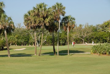Obraz premium golf course