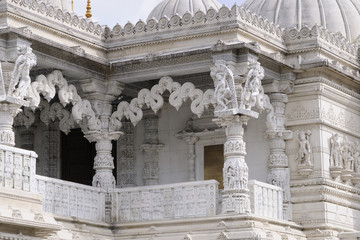 architectural details of religious monument from London