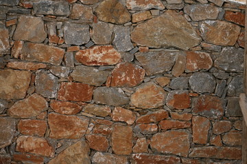 Hintergrund Natursteinmauer