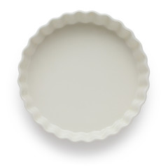 White Tart Dish