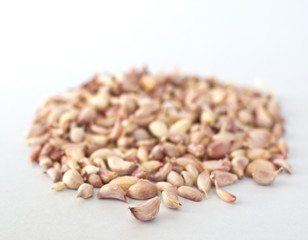 Thai garlic. ingredient for Thai food