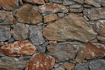 Hintergrund Natursteinmauer