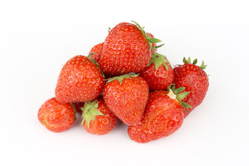 Heap of strawberries