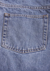 Denim blue jeans pocket