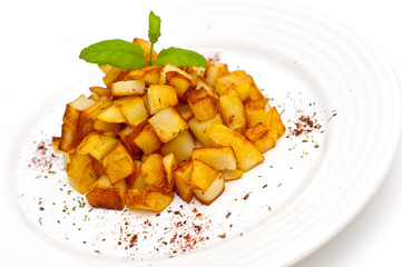 fried potatoes