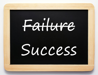 Obraz premium Failure / Success - Concept
