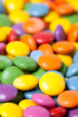 color candies