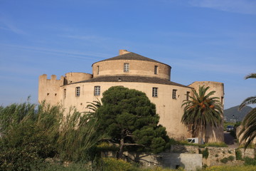 Fototapeta na wymiar Korsykański Cytadela (Saint-Florent)