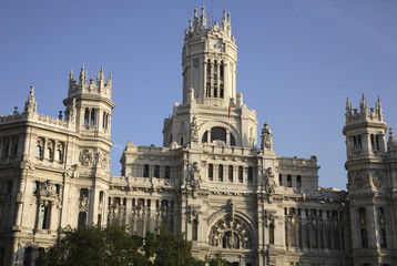 Naklejka na ściany i meble City Hall, Madrid, Spain