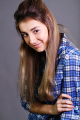 Fototapeta premium beautiful blonde young woman.